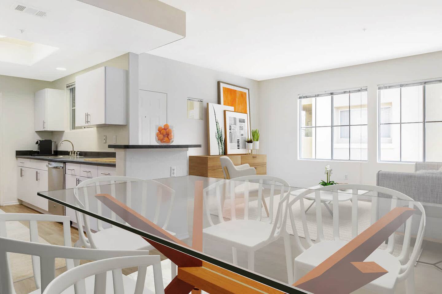 , an Airbnb-friendly apartment in Valencia, CA