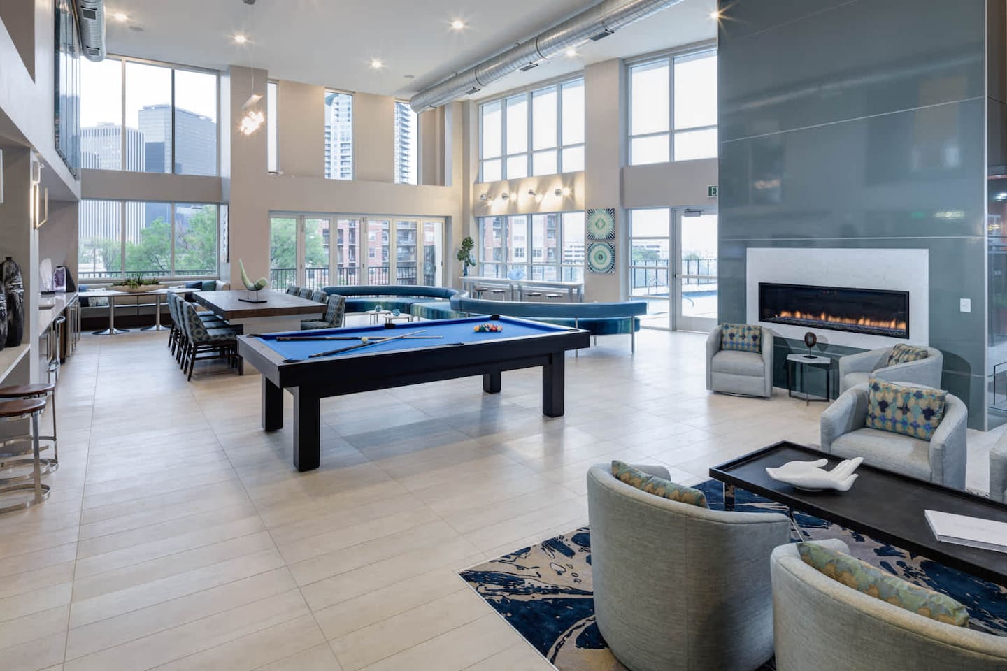 Alternate view of Radius Uptown, an Airbnb-friendly apartment in Denver, CO
