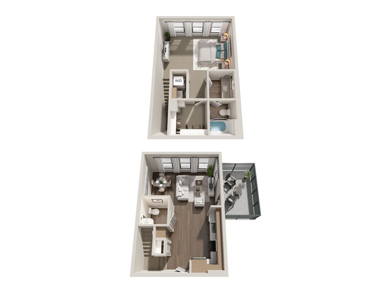 Floorplan diagram for TH-A8, showing 1 bedroom