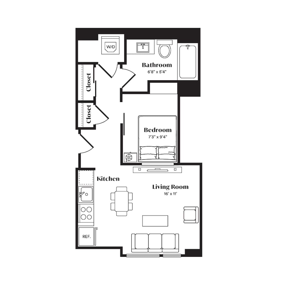 Floorplan diagram for S5, showing Studio