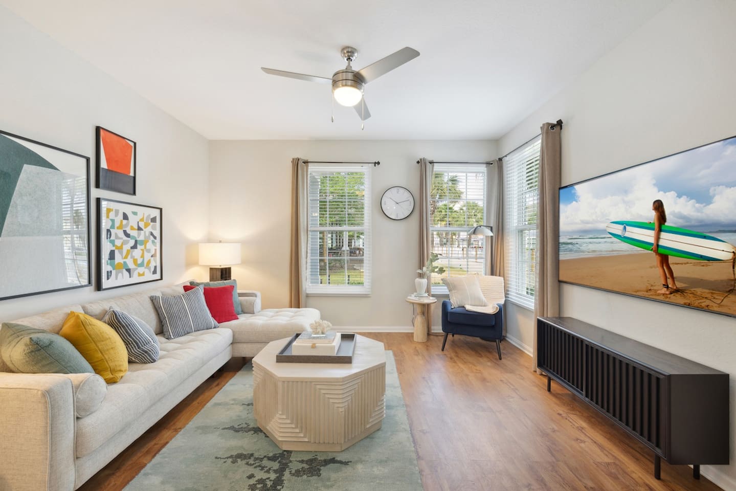 Alternate view of Edgewater Crossings, an Airbnb-friendly apartment in Panama City Beach, FL