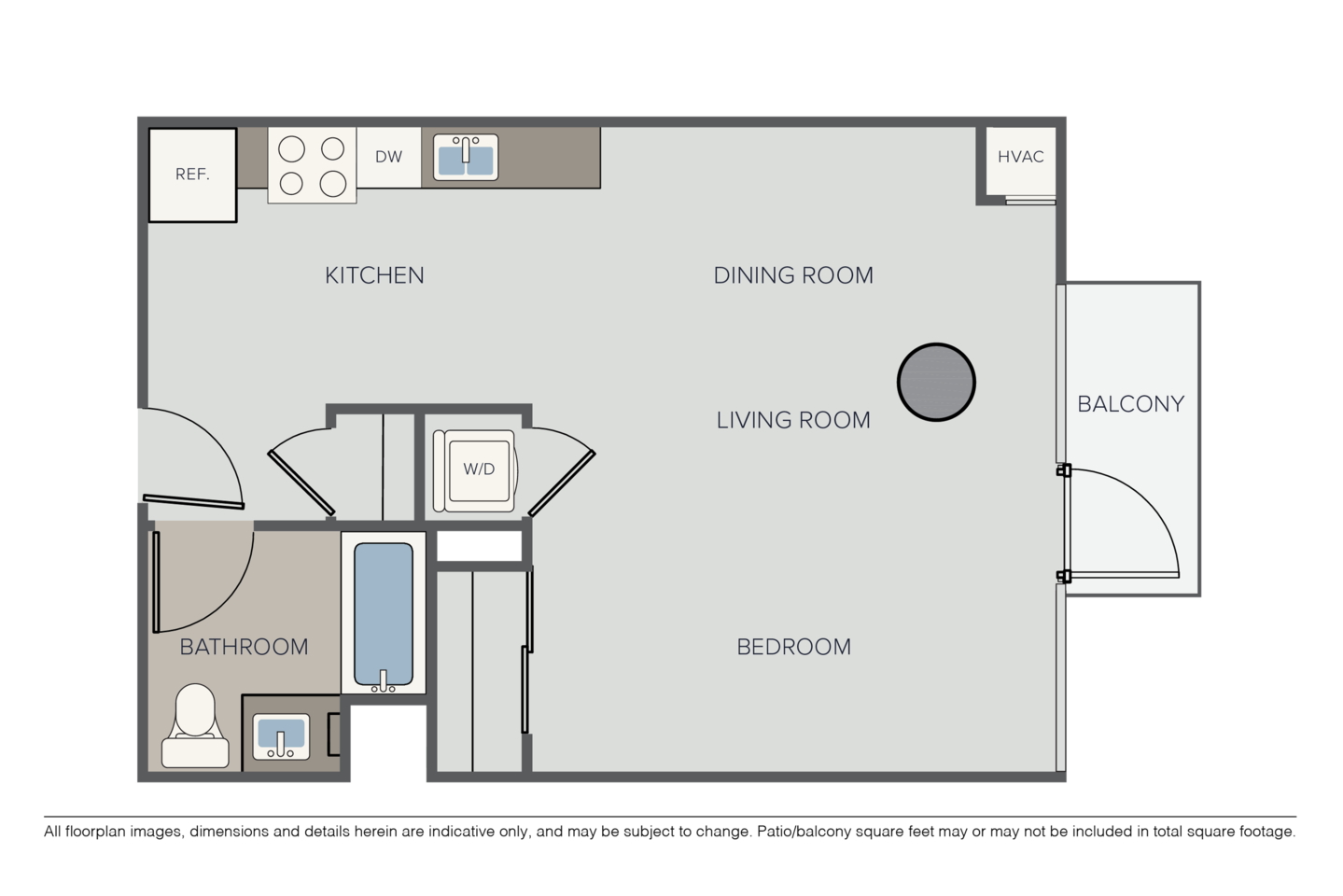 Floorplan diagram for Plan Wilde, showing Studio