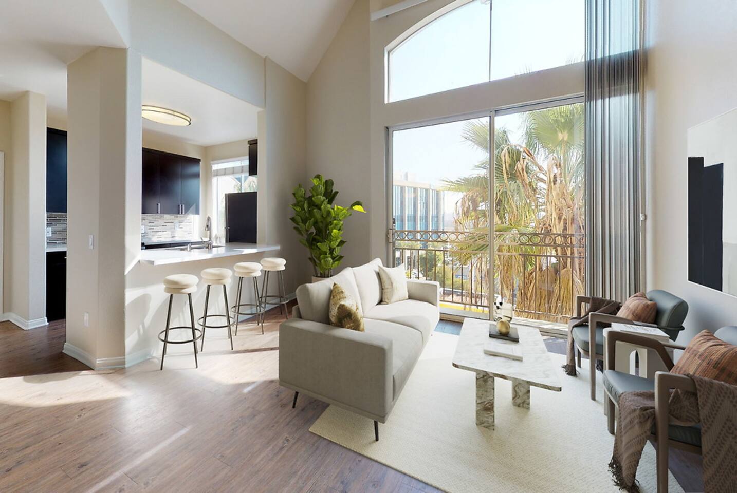 , an Airbnb-friendly apartment in Marina del Rey, CA