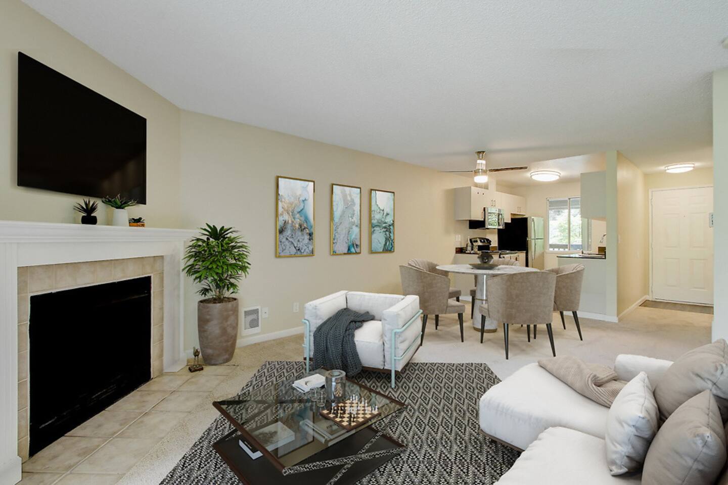 Alternate view of Bridle Trails, an Airbnb-friendly apartment in Kirkland, WA