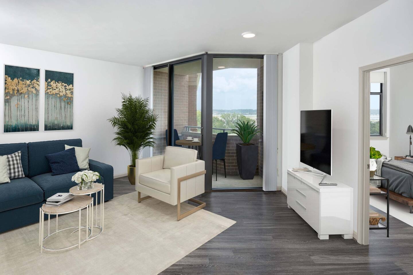 , an Airbnb-friendly apartment in Arlington, VA
