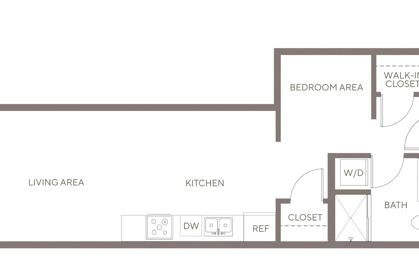 Floorplan diagram for S6 - Lofts, showing Studio