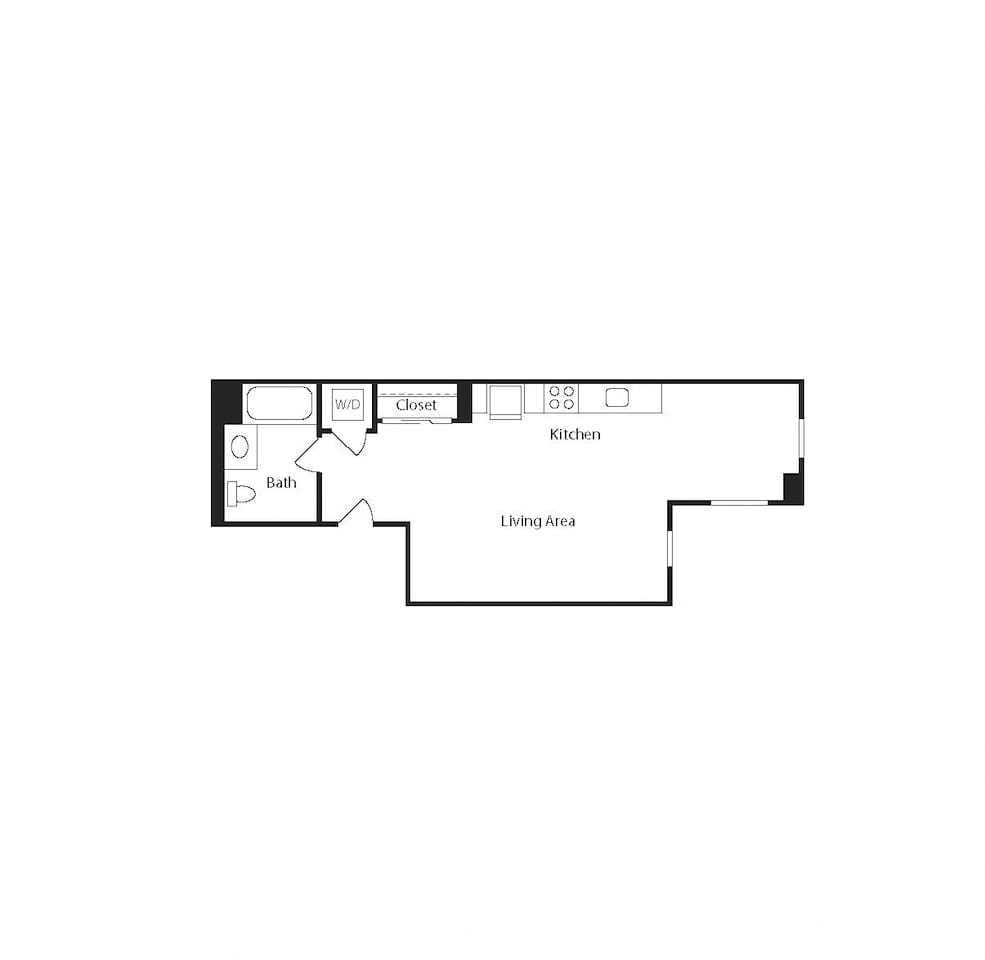 Floorplan diagram for S3, showing Studio