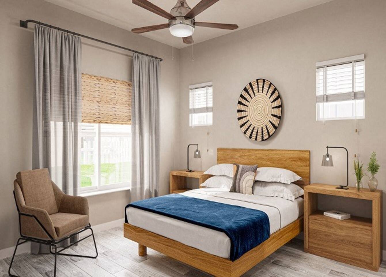 Floorplan diagram for 1 Bedroom, showing 1 bedroom