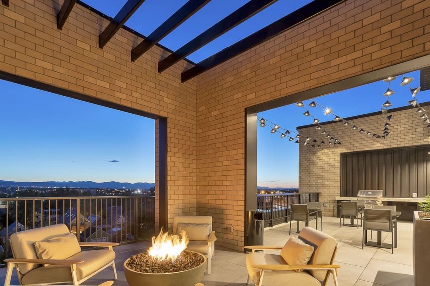 Exterior of Aston on South Pearl, an Airbnb-friendly apartment in Denver, CO