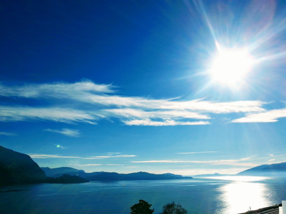 露台公寓，湖景