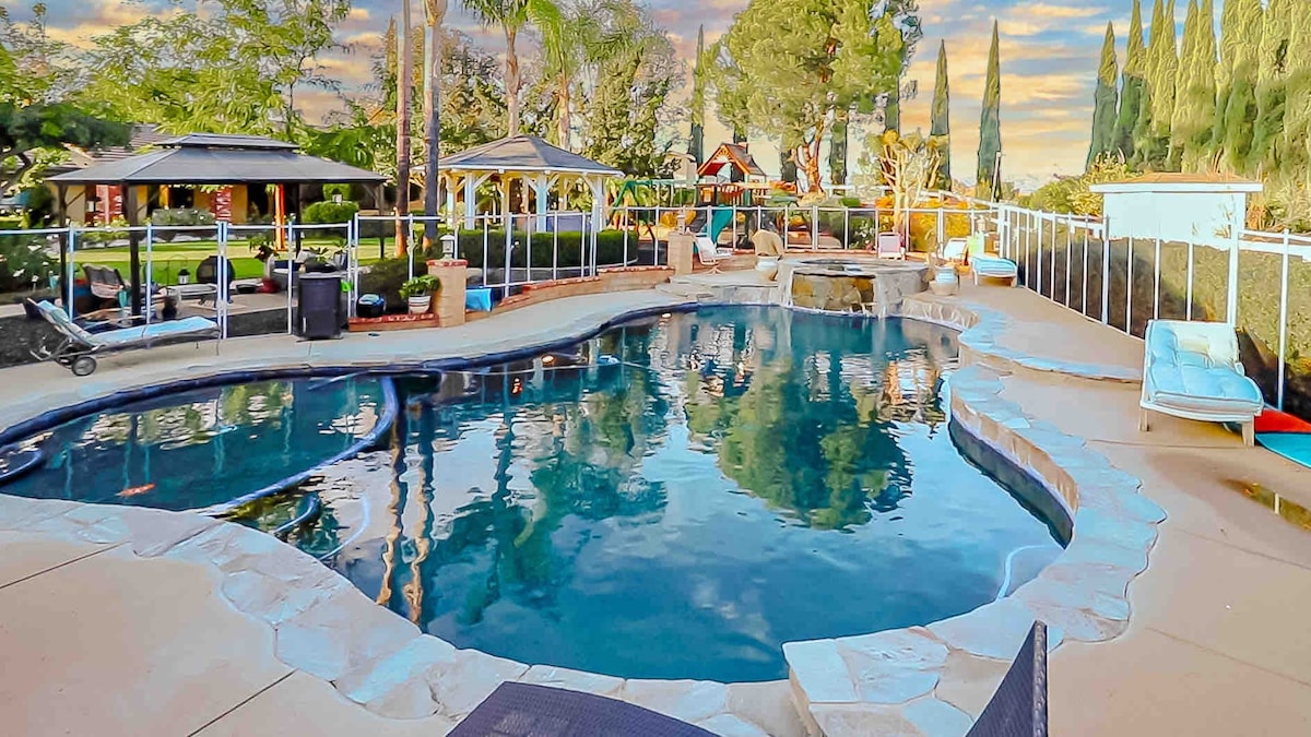 Casa Bonita ，游泳池，靠近洛杉矶和著名海滩