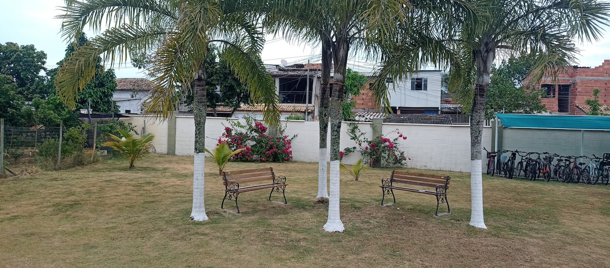 Espaço de paz para descanso