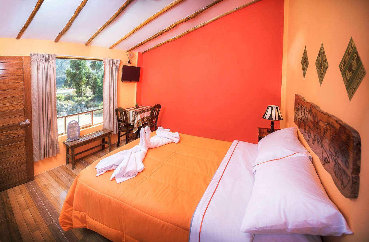 Double room in the heart of Yanque @LeFoyerColca