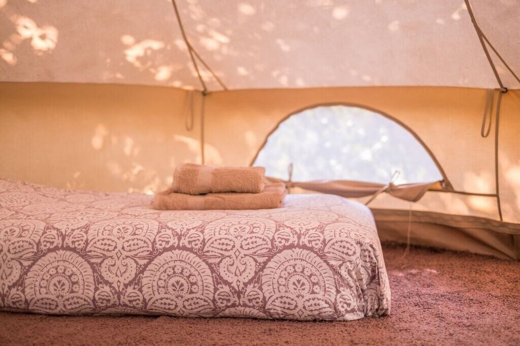 Unique Glamping Tent with homemade breakfast