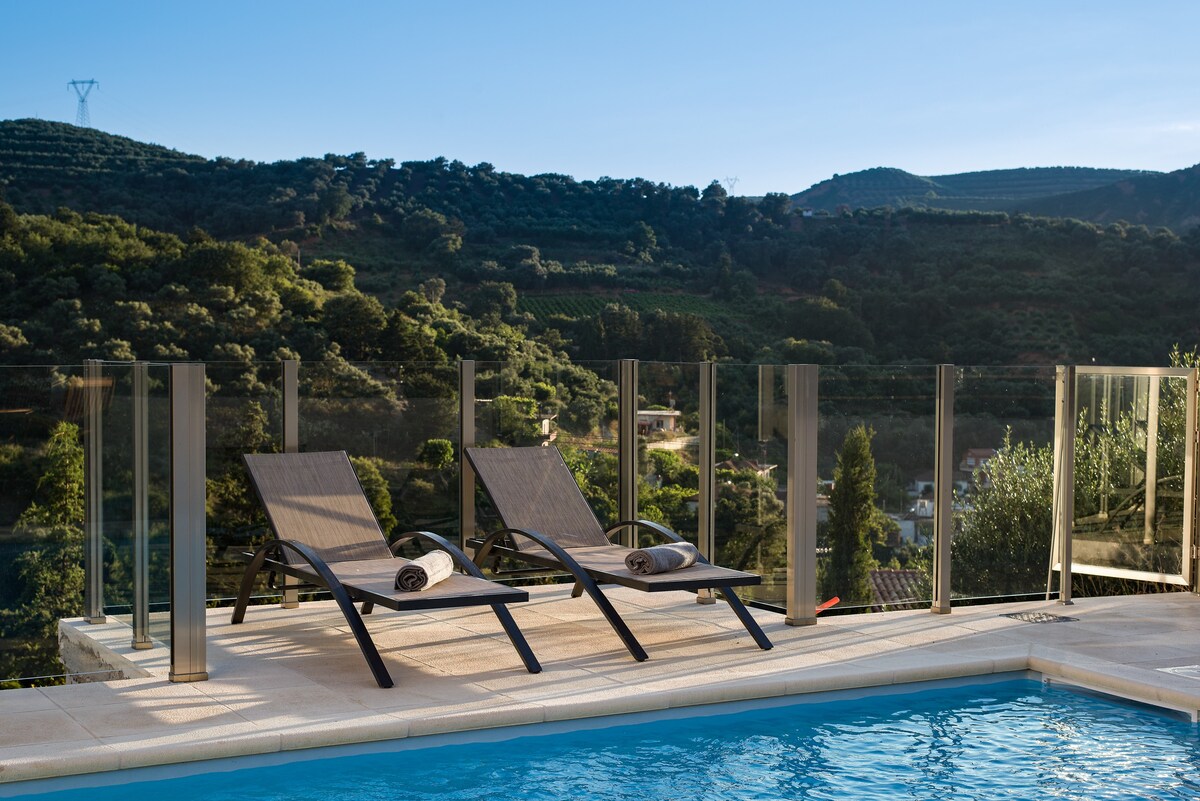 Modern Stone Villa with private pool