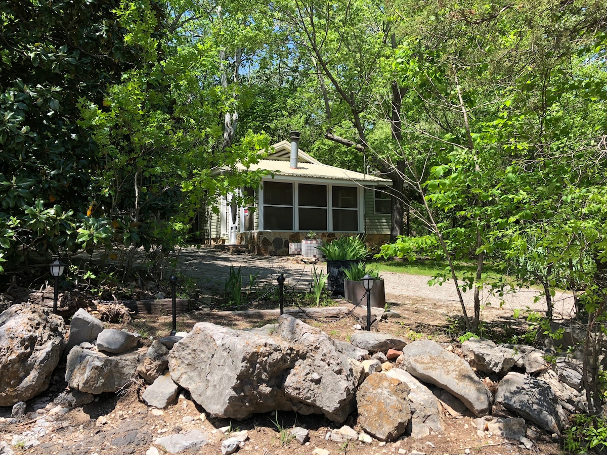 Powell Cabin Inside Turner Falls Park