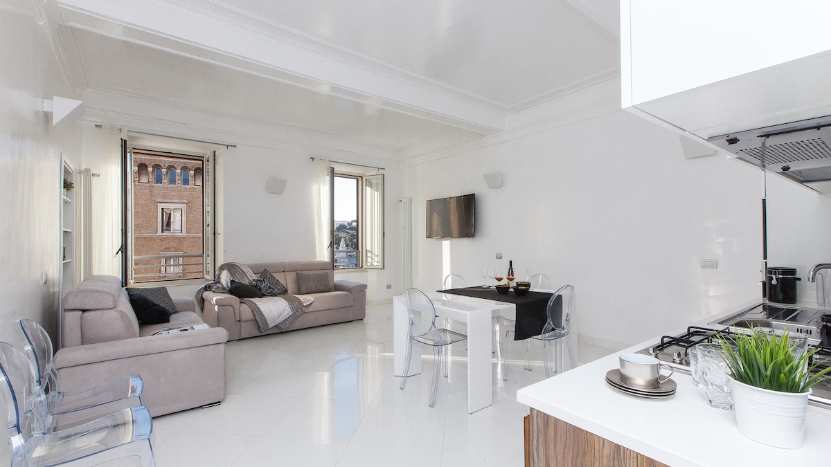 Rental In Rome - View on Altar of the Fatherland