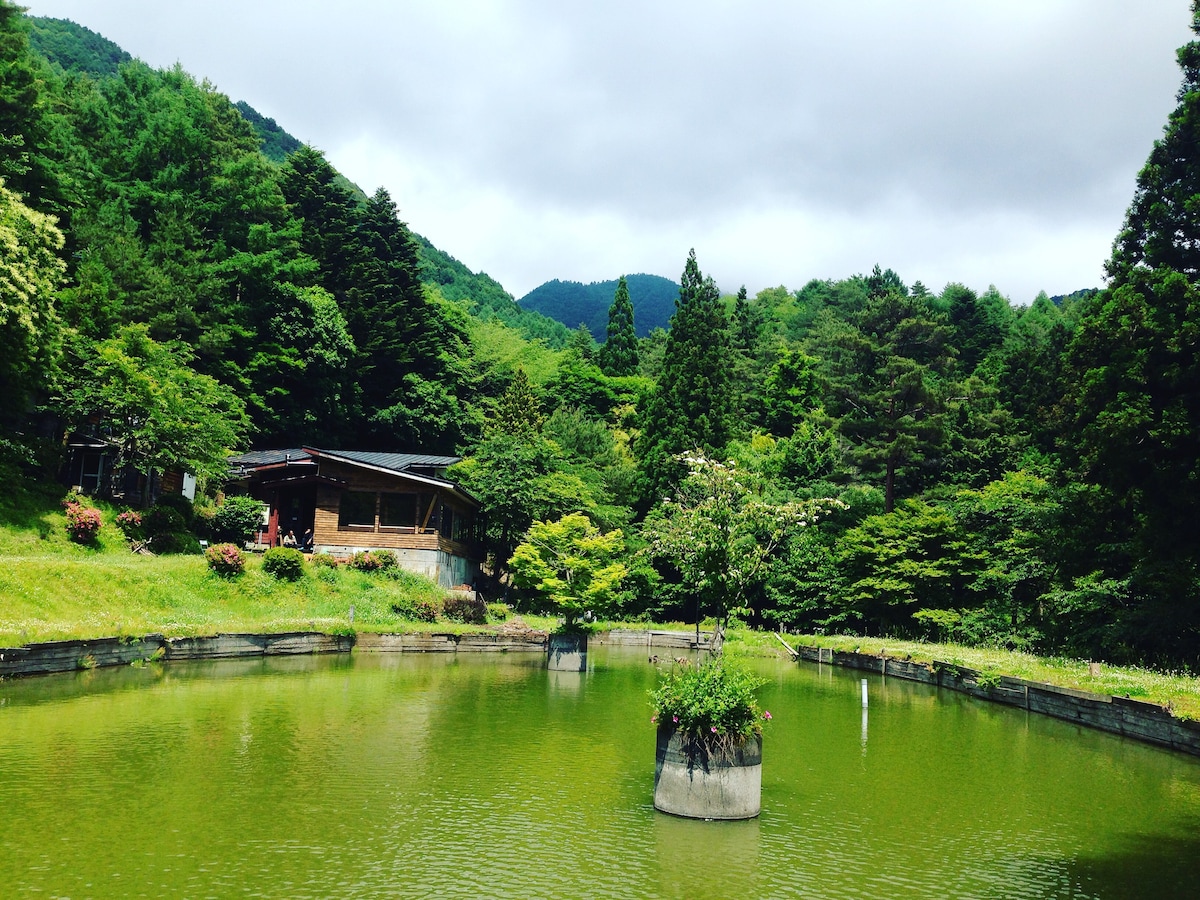 独立房间（ B ） Peace One在富士山（ Mt. Fuji ）北脚享受大自然！体验度假度假村。