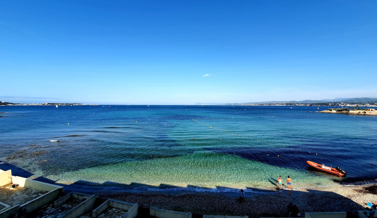 海滨公寓，童话般的海景