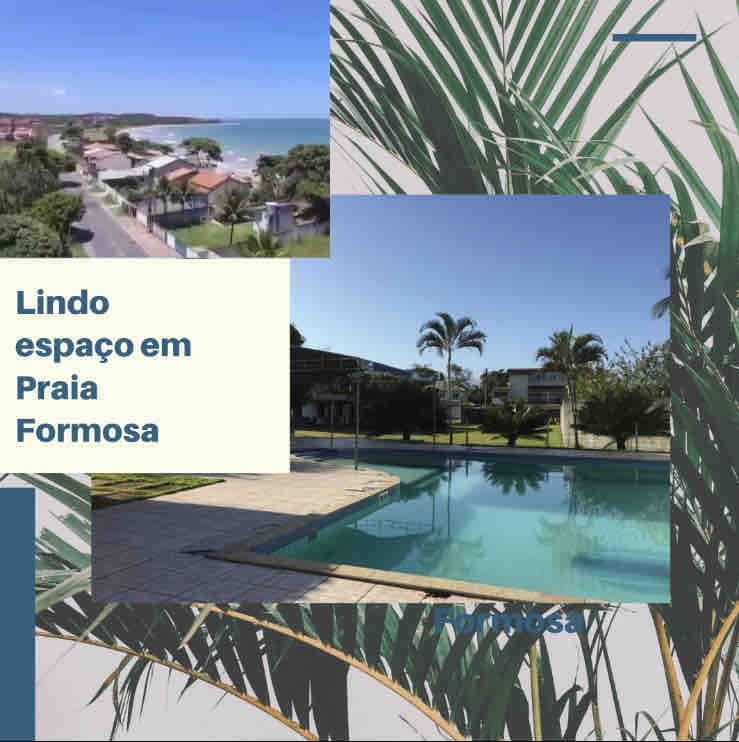 Casa 8 quartos em lindo espaço na Praia Formosa