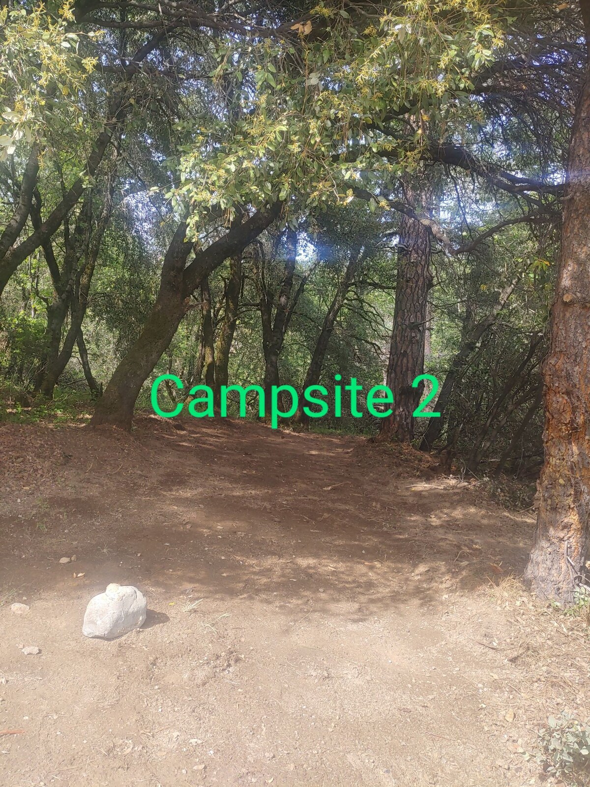 Campsite near Lake Rollins, Bear River & Tahoe