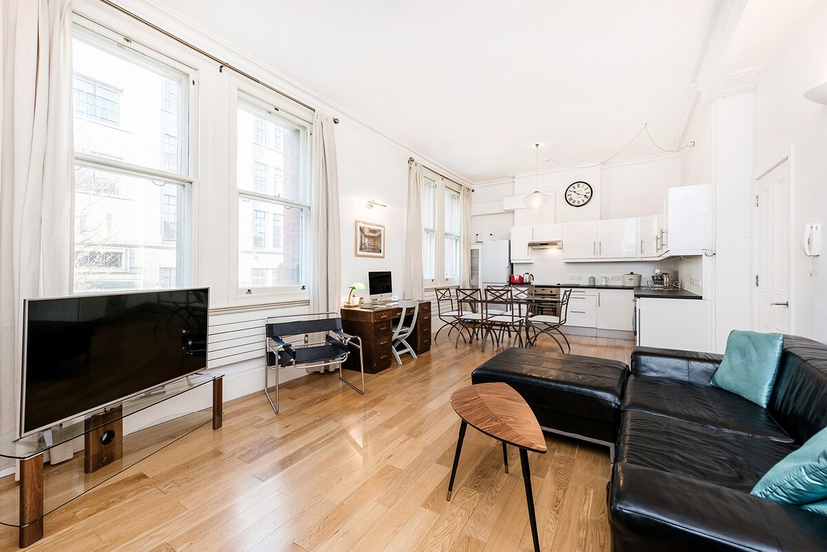 宽敞的Clerkenwell Loft ，靠近Farringdon