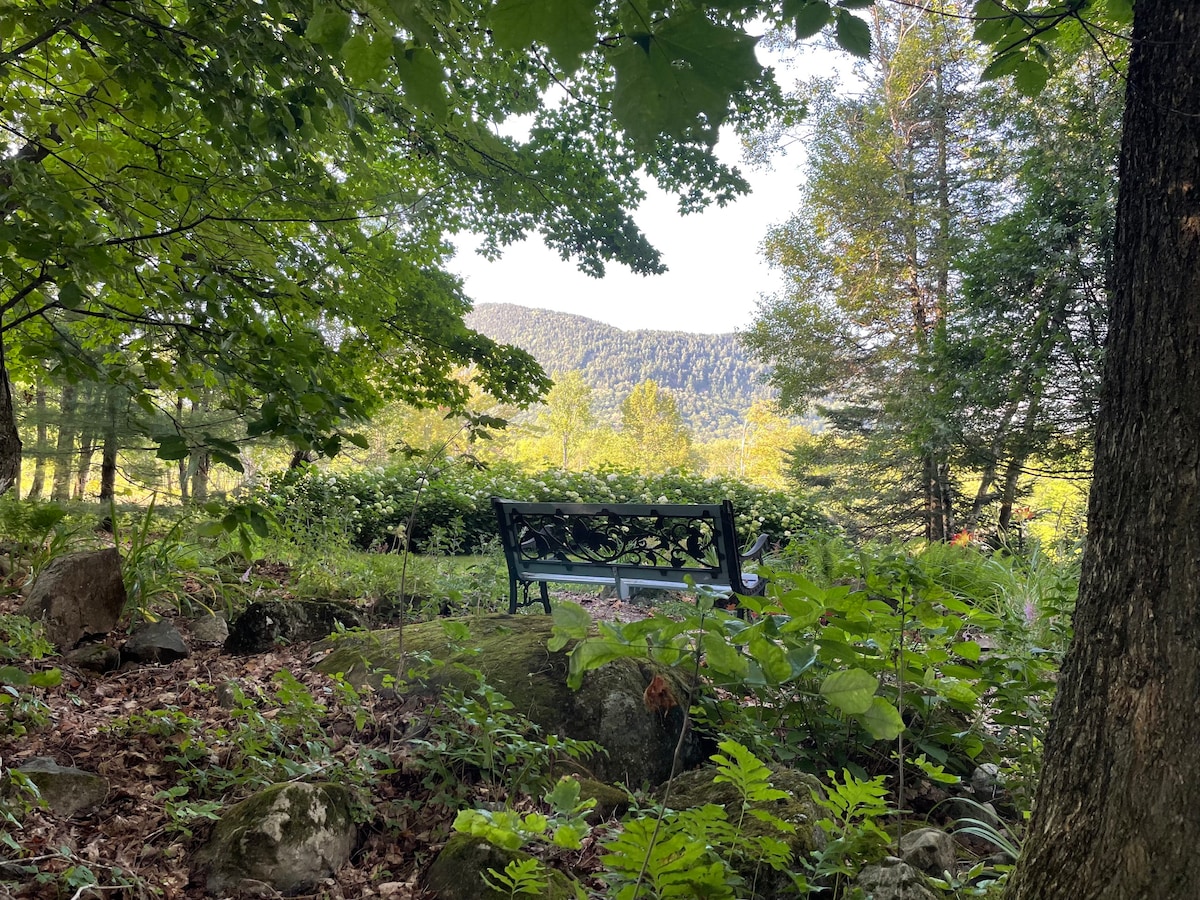 宁静现在： 4卧室乡村小屋，池塘/花园/景观