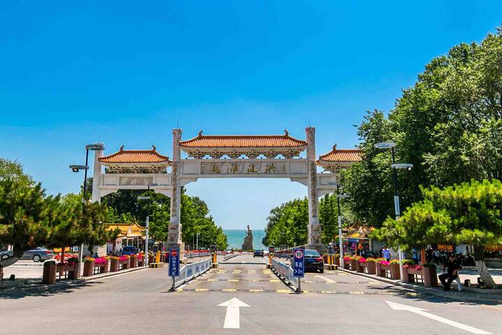 兴城海滨浴场菊花女两室度假短租二楼东