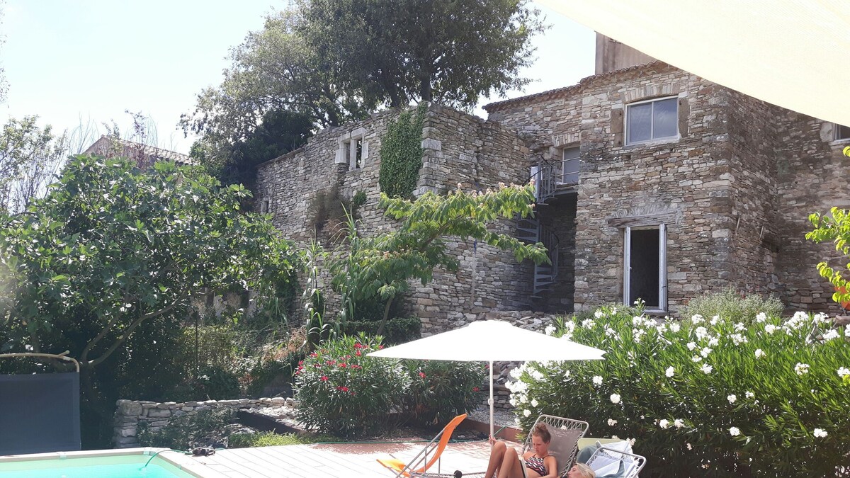 GREAT charming house - all comfort & POOL ~ @ Uzes