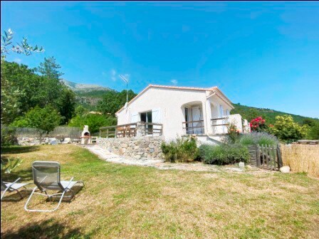 Jolie villa avec jardin à Casanova (Centre Corse)