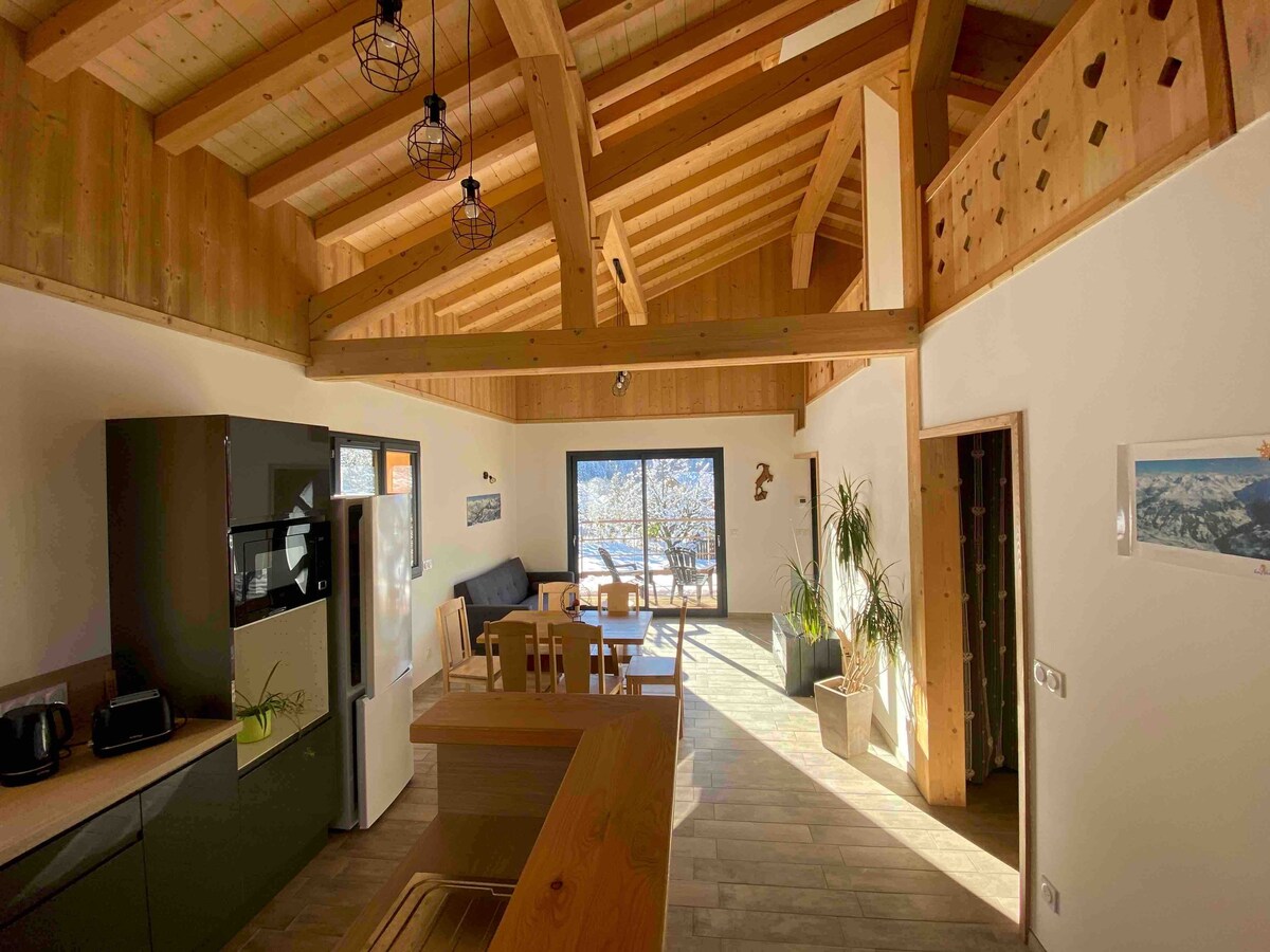 Chalet de montagne tout neuf 4 personnes