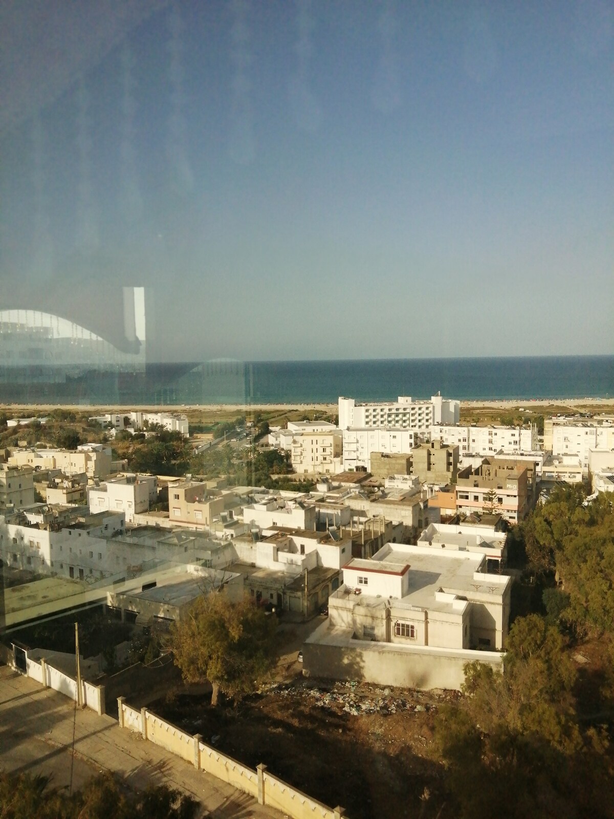 Appartement vue sur mer calme ensoleillée