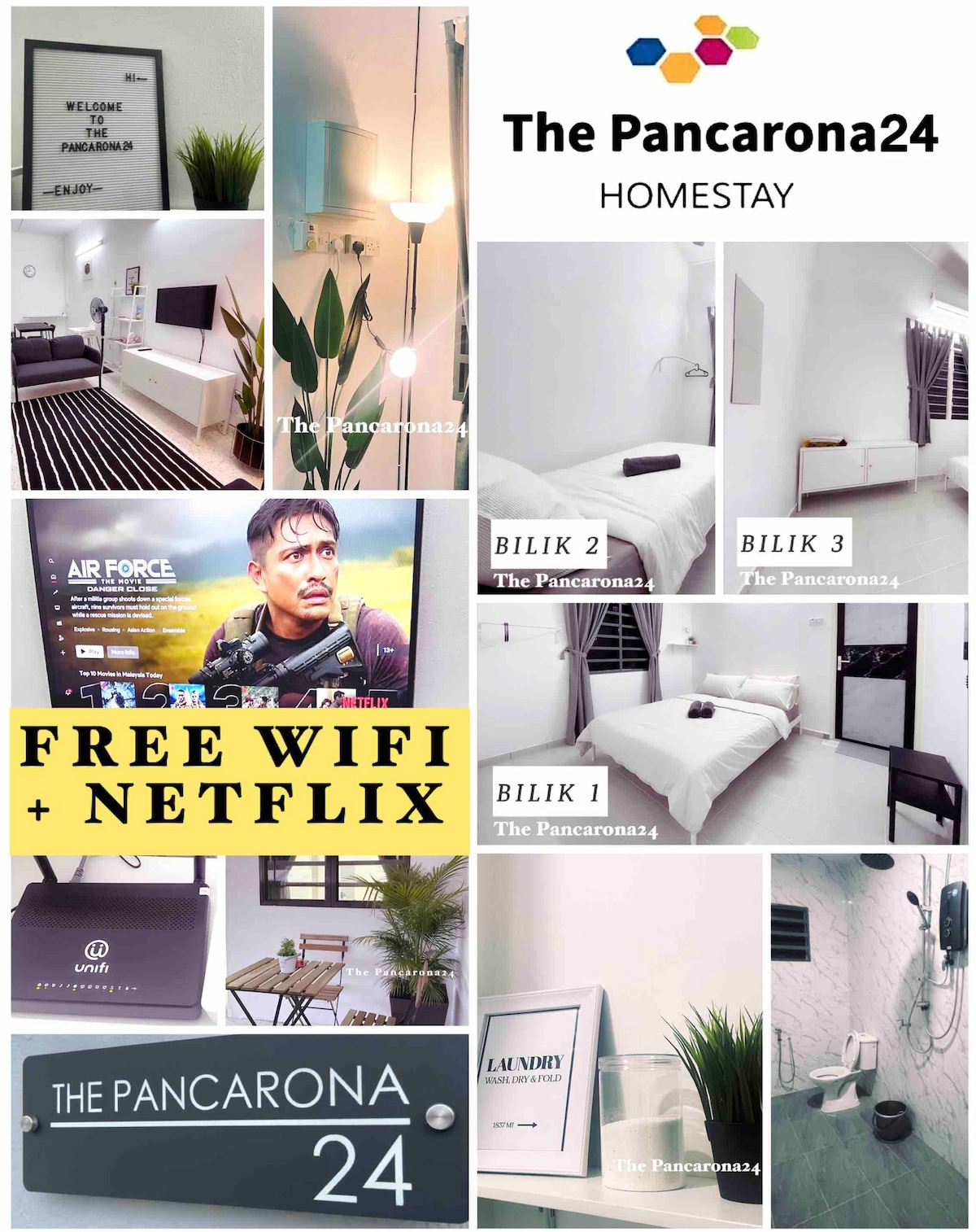 Pancarona24 Homestay, Ipoh. （穆斯林）