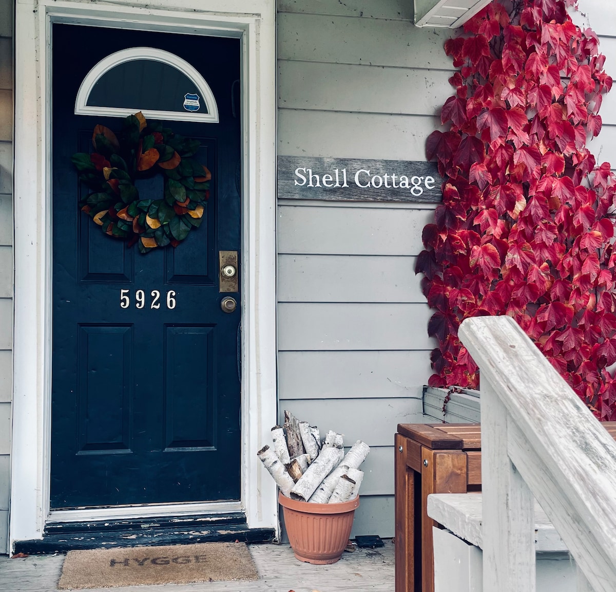 Shell Cottage — holiday house near Lake Michigan