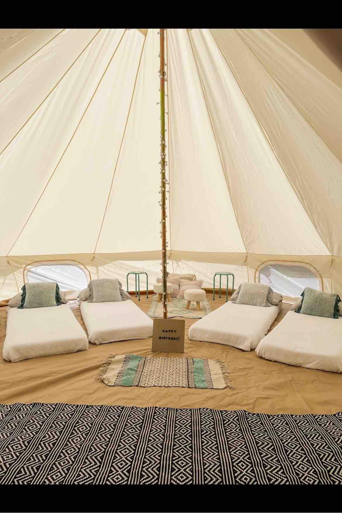 Amazing Glamping Tent at Campground Close to Beach