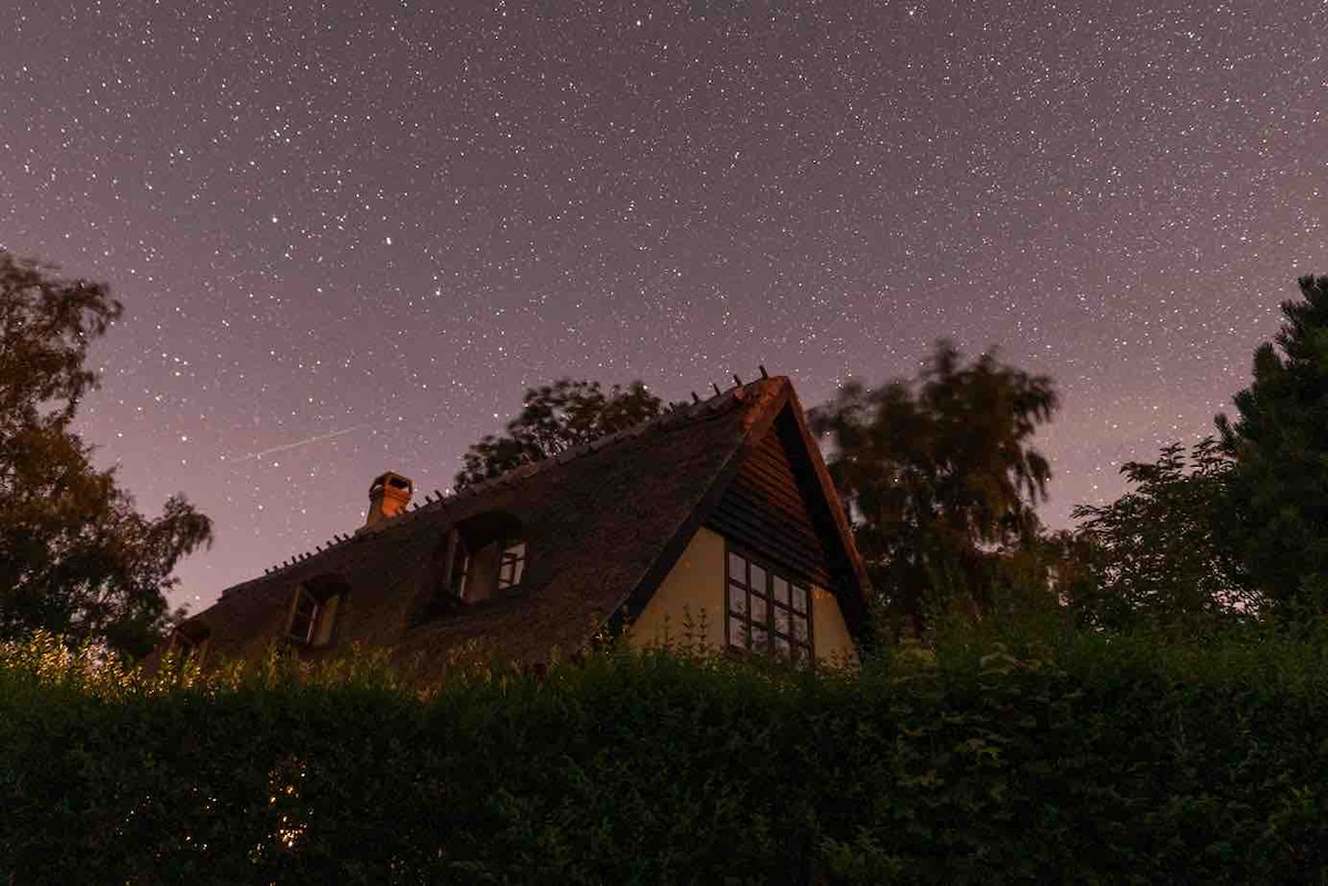 Hyggeligste stråtag hus på vest Møn