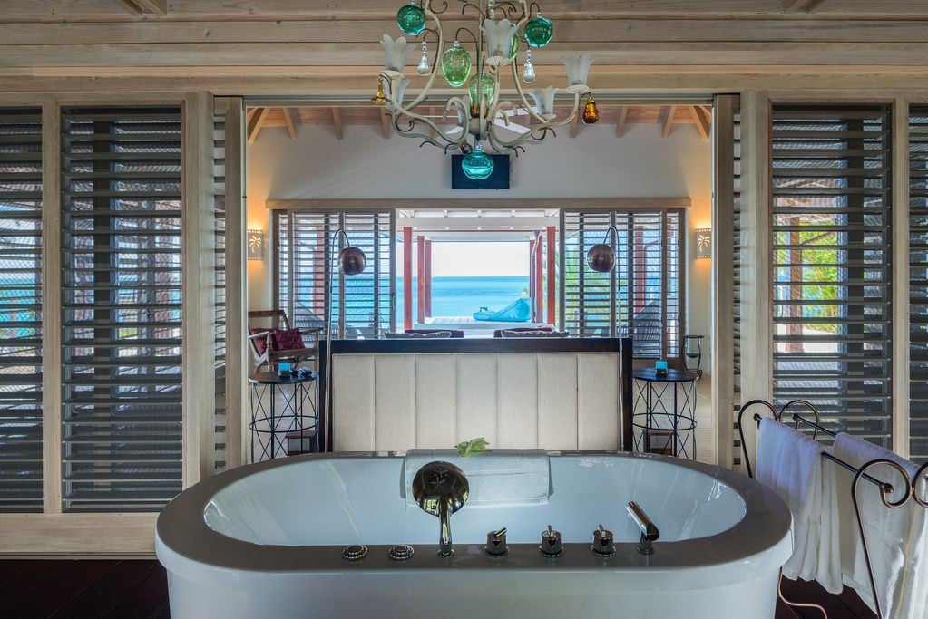 Unique Caribbean Secluded Open Air Villa 3 Bedroom