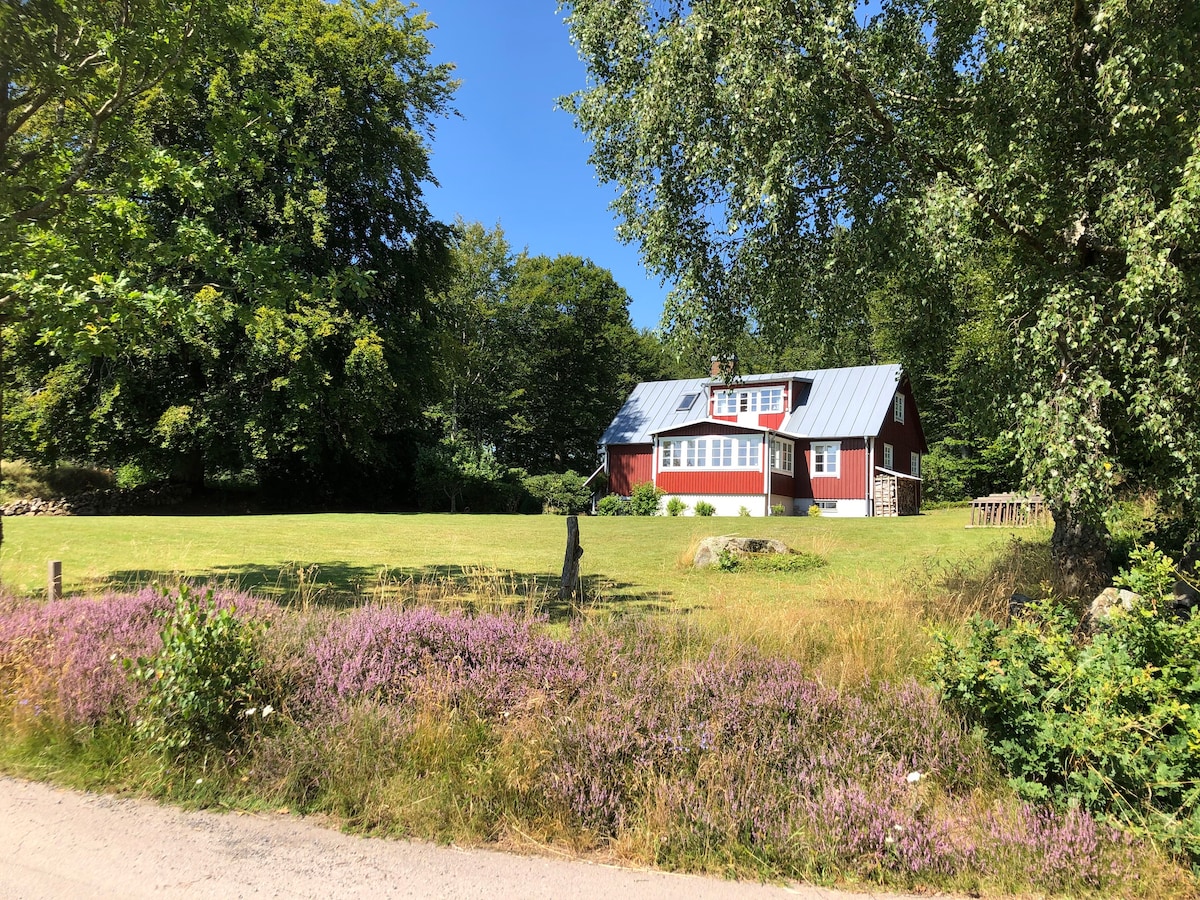Eget hus på Hallandsåsen (Hjärnarp/Båstad)