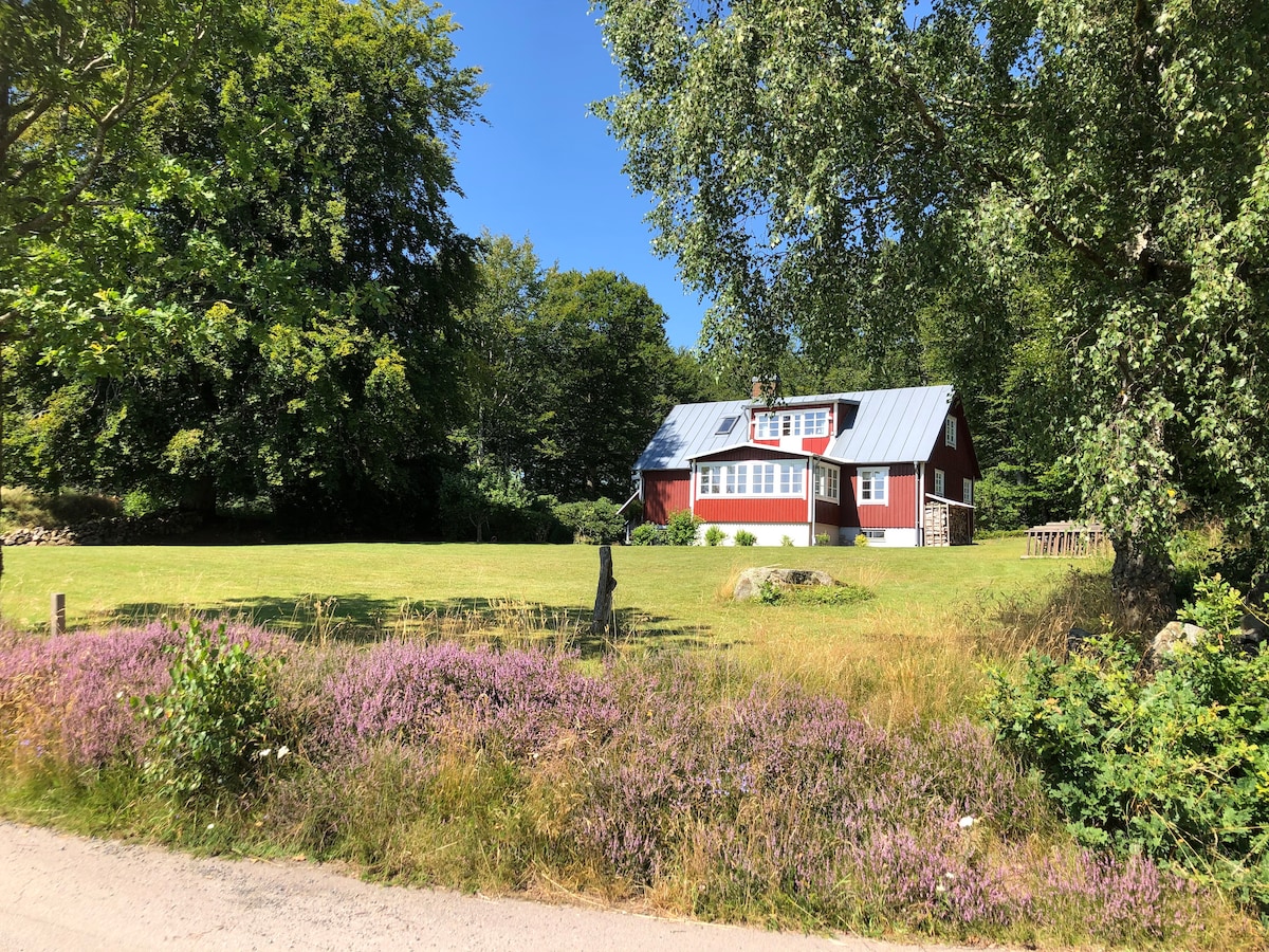 Eget hus på Hallandsåsen (Hjärnarp/Båstad)