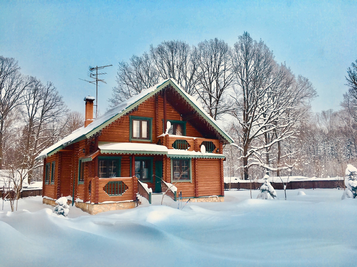 strekovo · 整套度假木屋 · 莫斯科乡村风景秀丽的