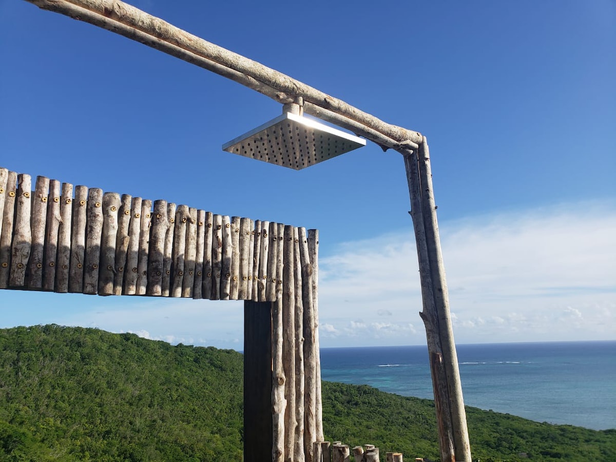 迷人的海滨小屋，令人惊叹的海景