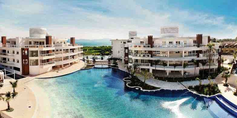 3 suites condominio luxo frente ao mar