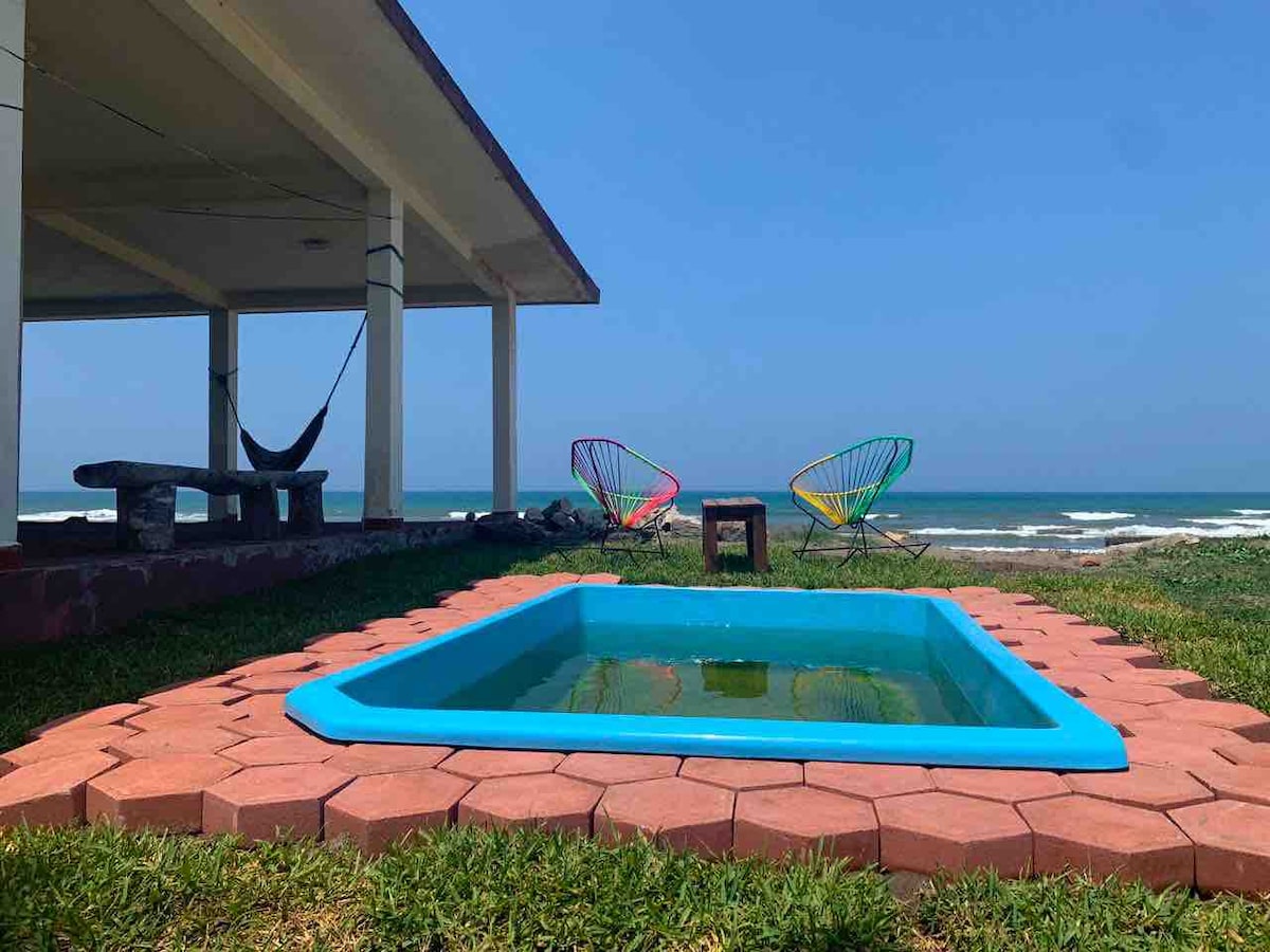 Casa sobre el mar - Casa del Cangrejo Azul