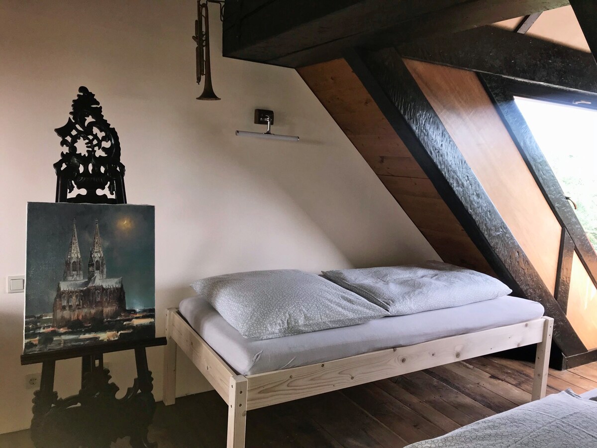 Ferienwohnung Turmzimmer im Rittergut Leppersdorf