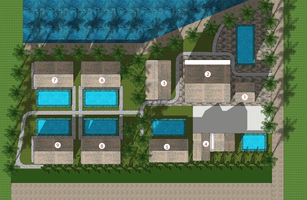 Private Pool Villa ,2 Bedroom- Villa The Bee