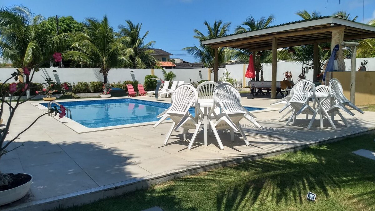 Pleasant House Barra do Jacuipe带泳池