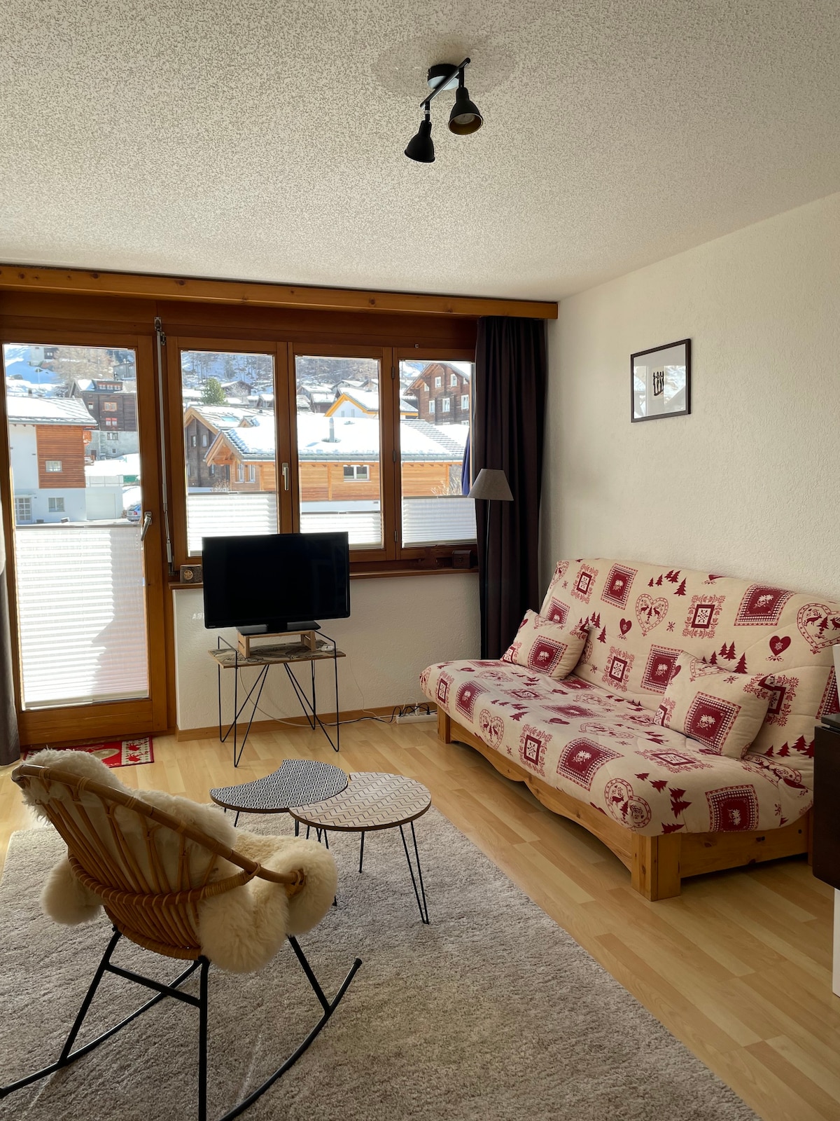 单间公寓舒适， 150米de la gare de Täsch-Zermatt
