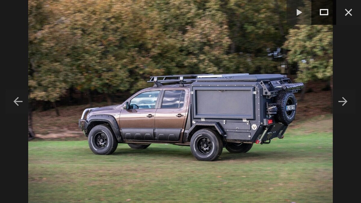 4 × 4辆露营卡车，适合越野探险-MARDIN