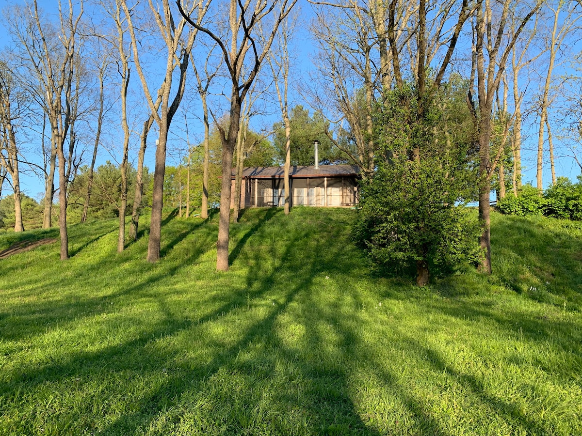 Horse Farm Creekside Cabin -距离KY Horse Park 6分钟车程