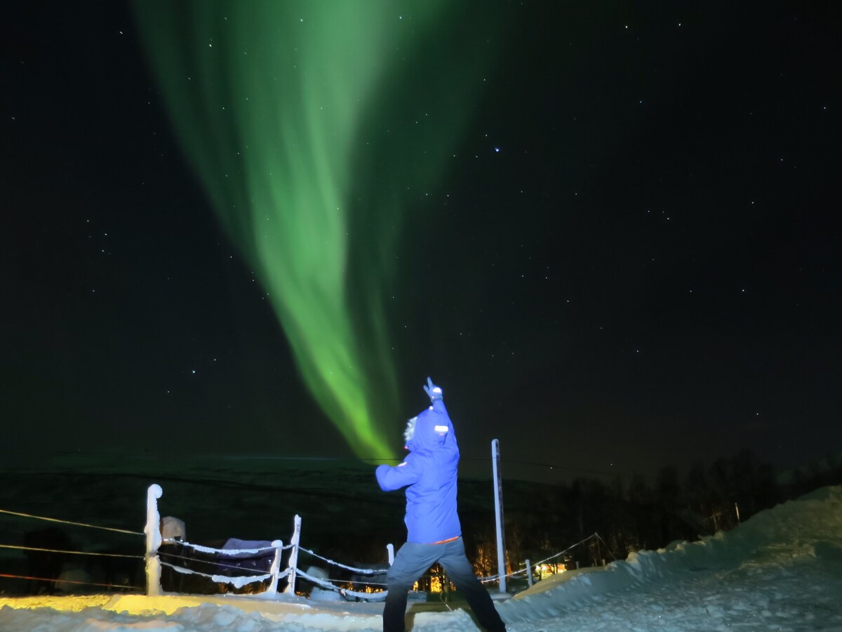 Lyngshesten. Rom 5. Arctic farmhouse